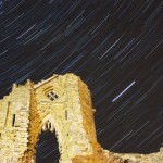 Star Trails over Whitby Abbey Star Trails over Whitby Abbey